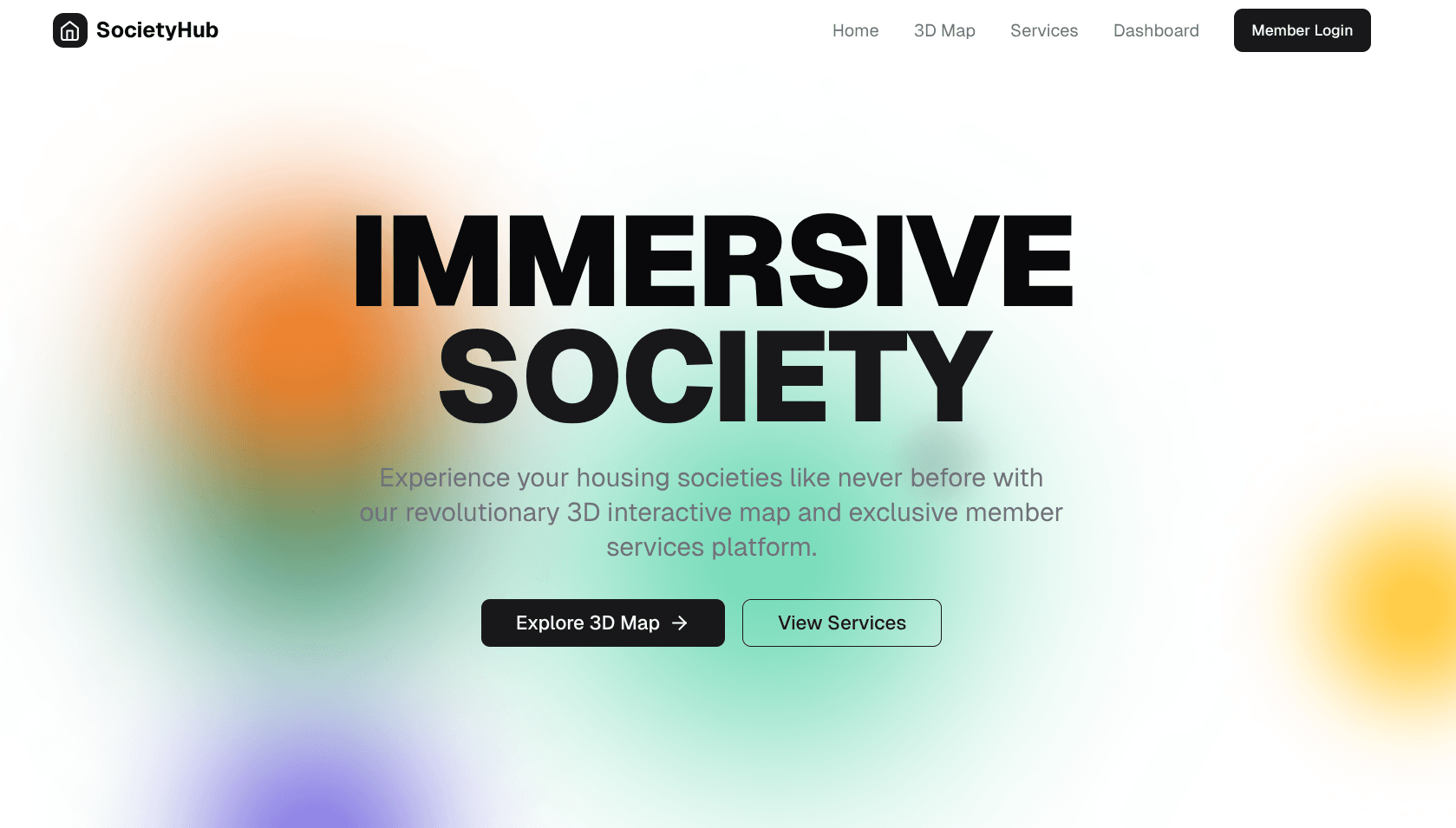 SocietyHub preview